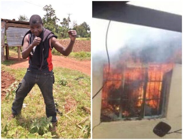 Congestina Achieng Burns Her House In Siaya Citing Frustrations From Family