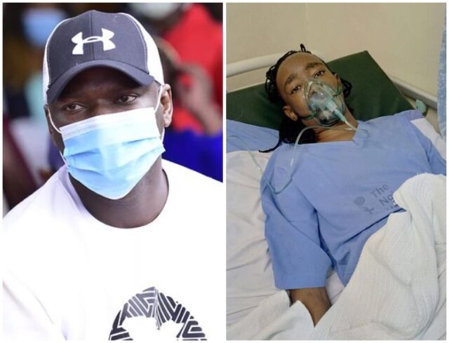 Comedian Otoyo Break Down In Tears After Assessing Akuku Danger's Critical Situation In Hospital