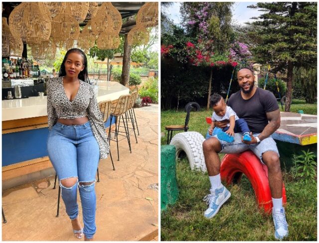 Corazon Rans Away To Nanyuki, Leaves Behind 2 Months Old Baby And 1 Year Old Son With Her Estranged Boyfriend