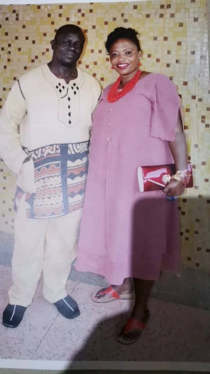 Pastor Saazi Godfrey of Life Tabernacle Holy Gospel Church and his wife Judith