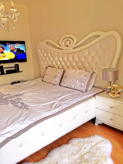 Vera Sidika's expensive bed 