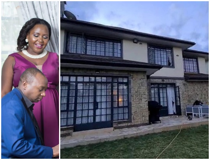 No Peace In This Paradise! Photos Of Simon And Sarah Kabu's 5-Bedroom Mansion