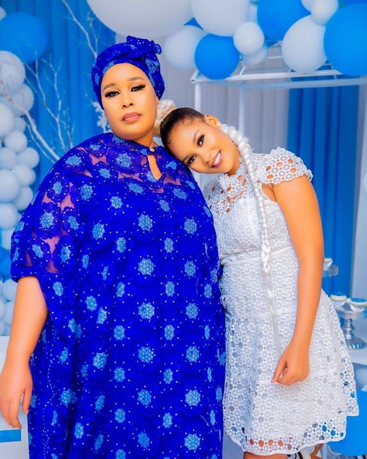 Hamisa Mobetto with her mother Shufaa Lutigunga