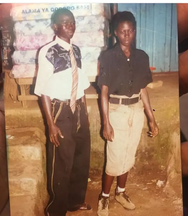 Akothee and Jared Okello when they were young and in love 