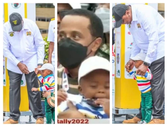 Adorable Photos Of President Uhuru's Eldest Grandson 