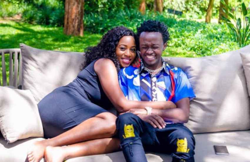 Bahati Recalls How 'Pouring Outside' Messed Him After Impregnating Diana For Third Time