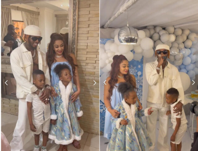 Diamond, Zari serve couple's goals at their daughter's birthday (Photos)