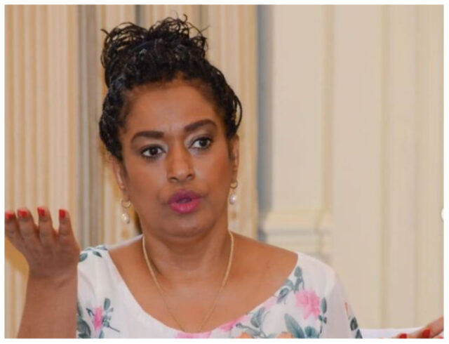 IEBC Officials Stop Esther Passaris From Voting After Kiems Kit Fails To Recognise Her
