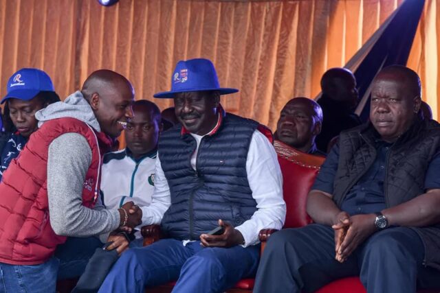 Comedian Nyambane Endorses Raila For President After Being Disqualified From The Race