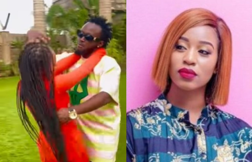 Netizens Call On Bahati To Apologize To Diana Marua After Dancing Erotically With Liz Jackson 