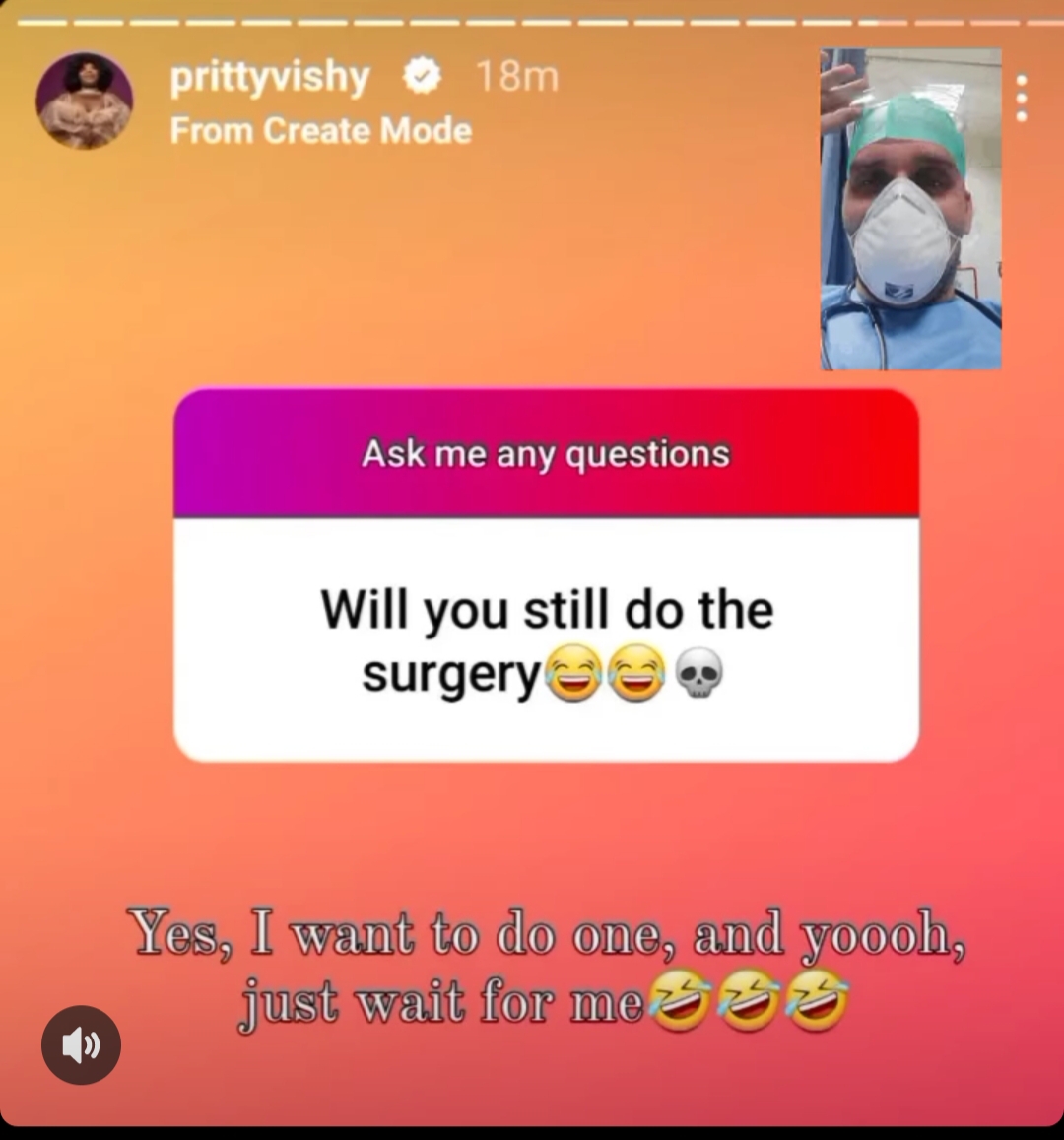Pritty Vishy Undergoing Plastic Surgery