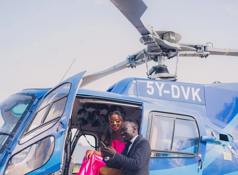 Butita Got Broke After Hiring Chopper To Fly To Akothee's Wedding - Ofweneke Reveals 