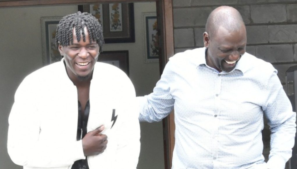 willy paul and ruto
